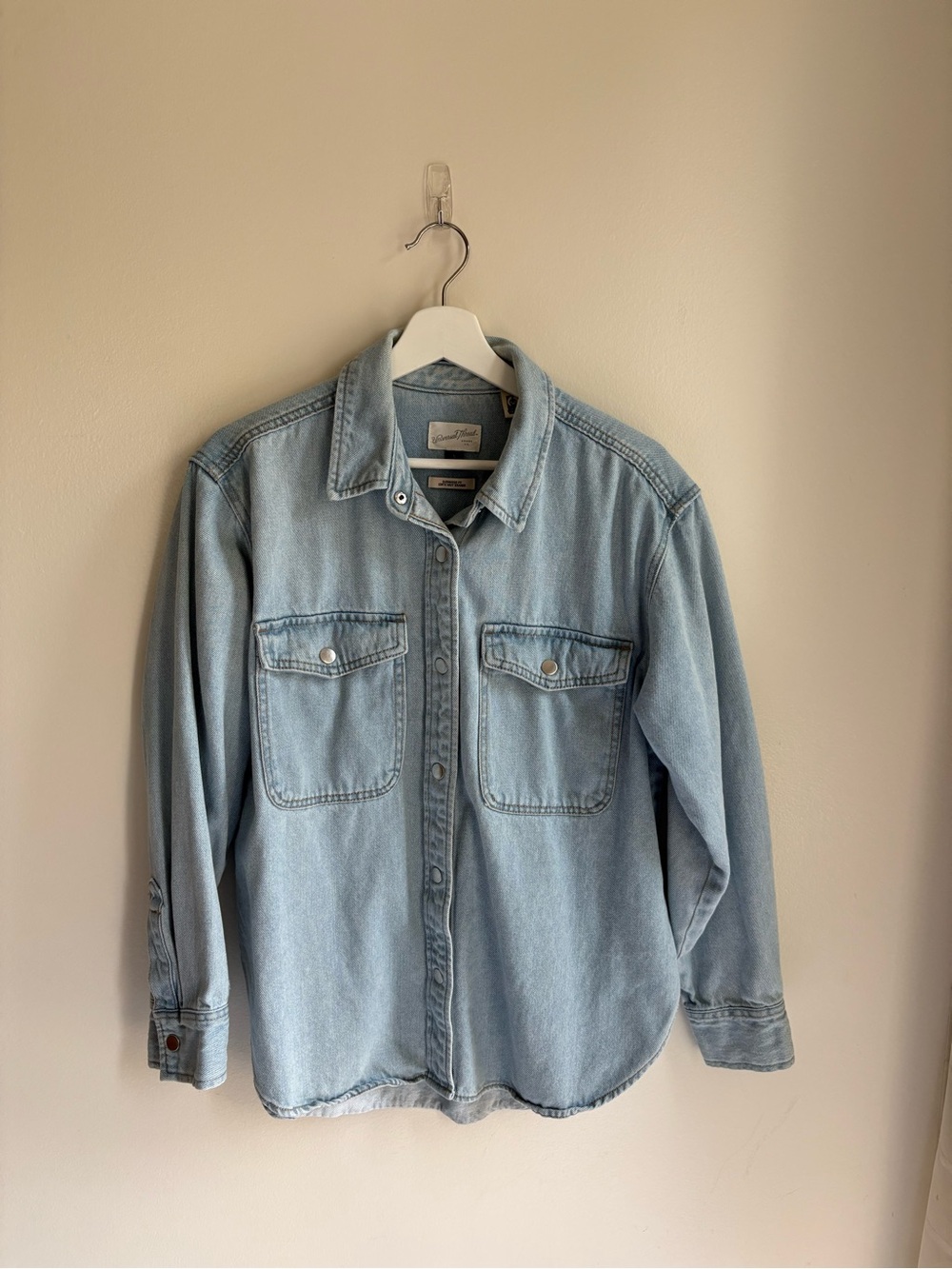 Oversized Denim Shacket